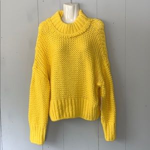 NWT- Free People chunky sweater